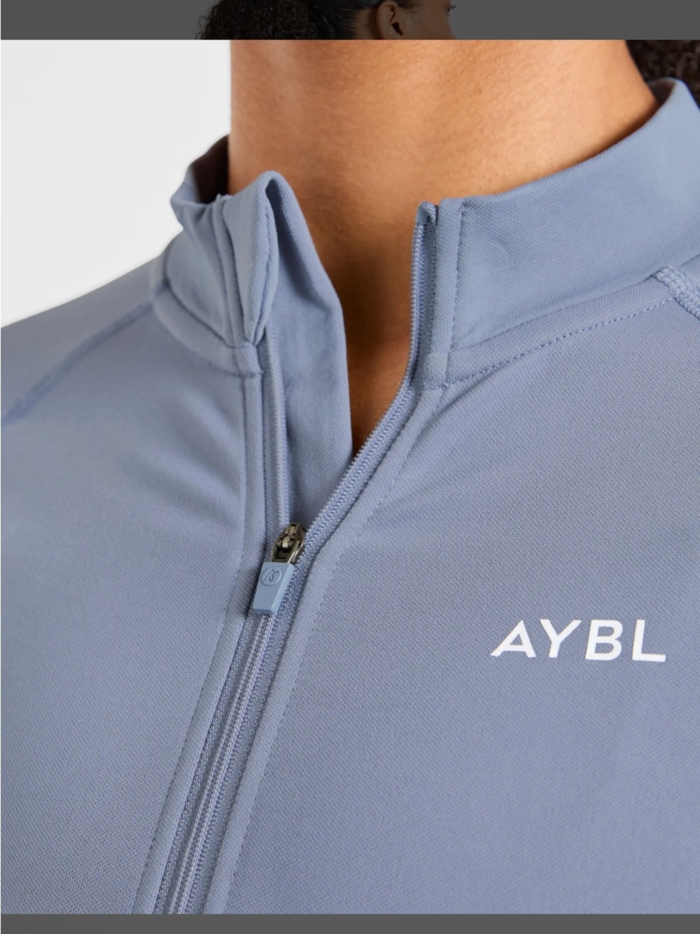 AYBL Dusty Blue zip up - Picture 2 of 6